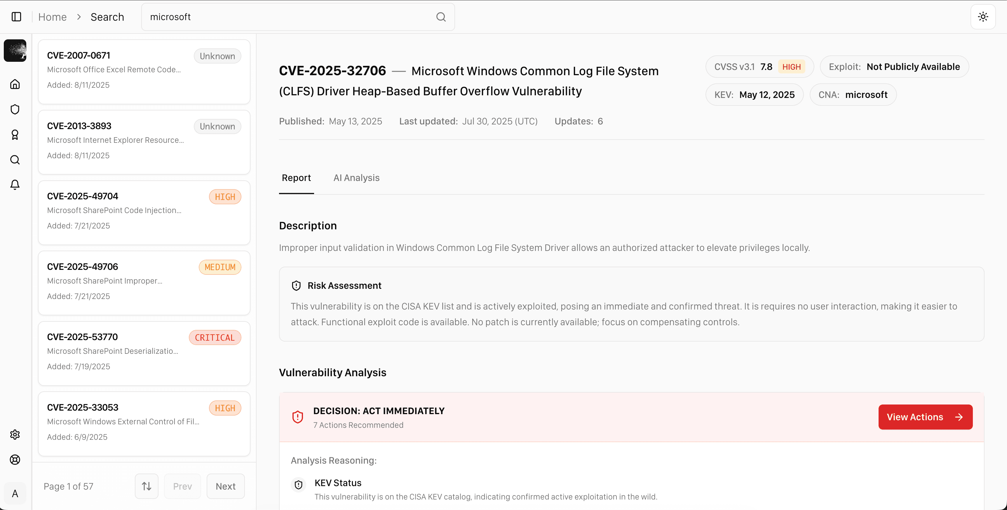 RadicalNotion.AI Dashboard
